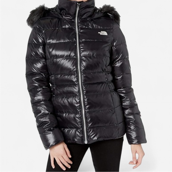 THE NORTH FACE Gotham Insulated 550 Puffer Jacket Black Matte Shine XXL